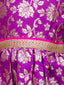 KID1 Sonpari Jaquard Peplum Dhoti Set Purple