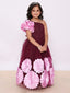 KID1 The Cassandra Party Gown Wine