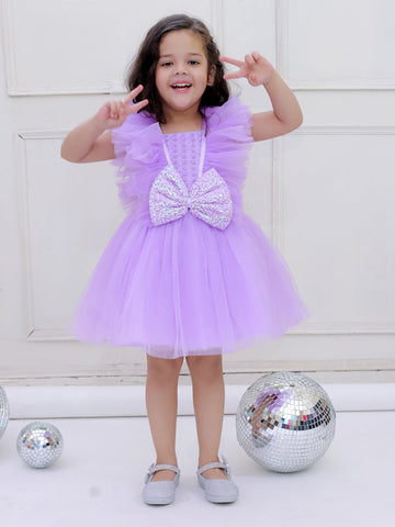 KID1 The Vienna Party Dress Purple