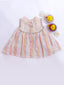 KID1 Tiny Weaves Party Dress Offwhite