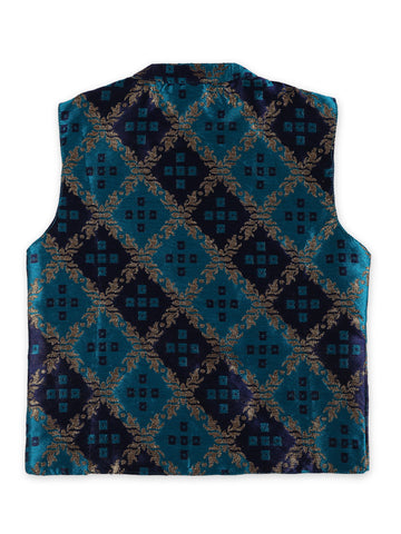 KID1 Digital Print Jacket Only Green