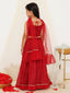 KID1 Anya Lehenga Choli Set Red