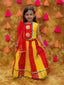 KID1 Chanda Bandhani Lehenga Choli Yellow