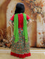 KID1 Pari Patola Lehenga Choli  Red