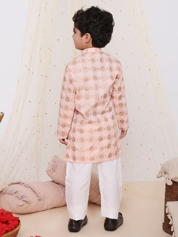 KID1 In-Vouge Kurta Pyjama Peach