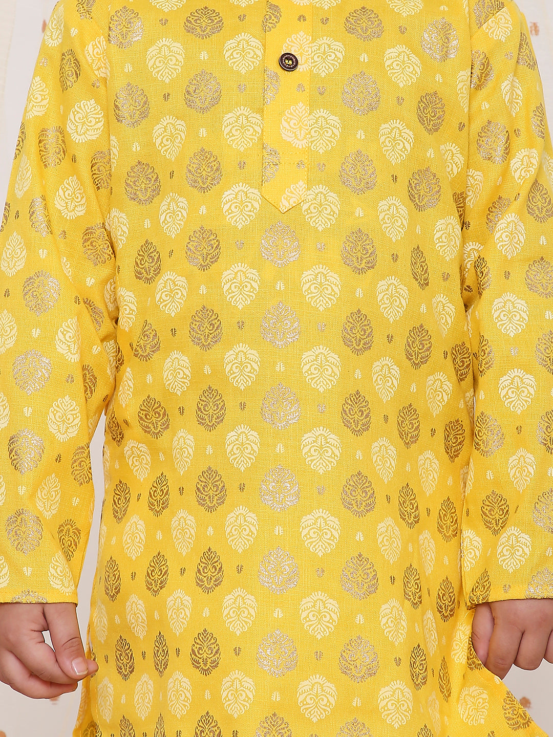 KID1 In-Vouge Kurta Pyjama Yellow