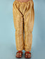Boys Silk Blend Pyjama Gold