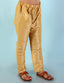 Boys Silk Blend Pyjama Gold