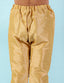 Boys Silk Blend Pyjama Gold