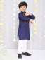 KID1 Embroidered Kurta and Pyjama Set Navy Blue