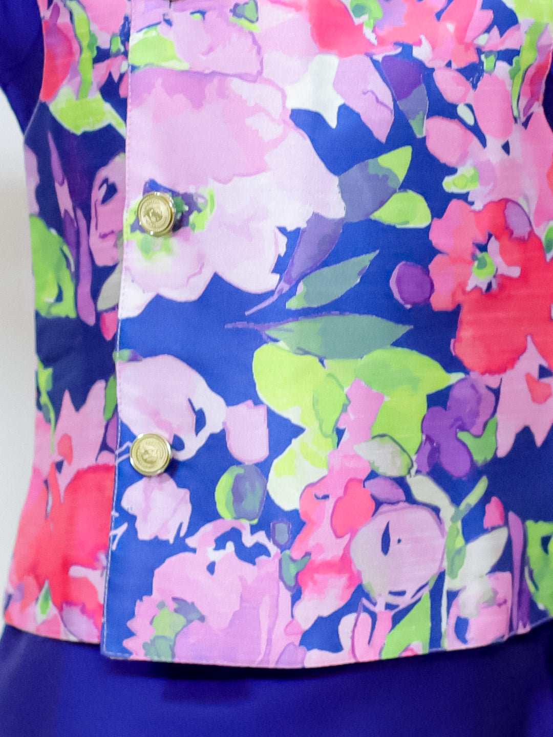 KID1 Spring Floral Sharara Set For Girls With Spring Floral Jacket Kurta Pyjama For Boys - Blue