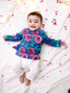 KID1 Infants Rosy Bliss Kurta Pyjama Blue