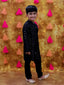 KID1 Mirror Shimmer Kurta Pyjama Black