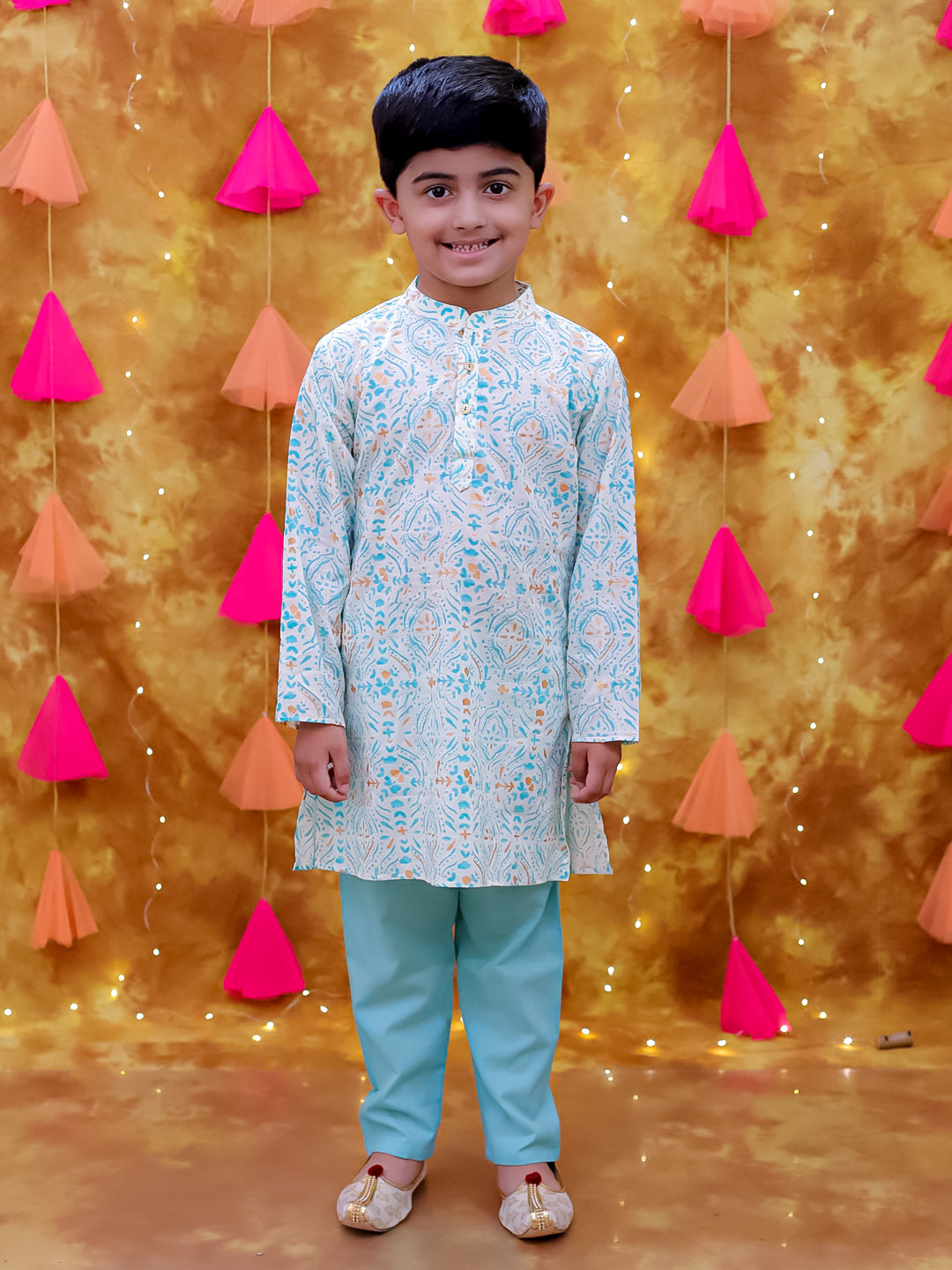 KID1 Anmol Kurta Pyjama Green