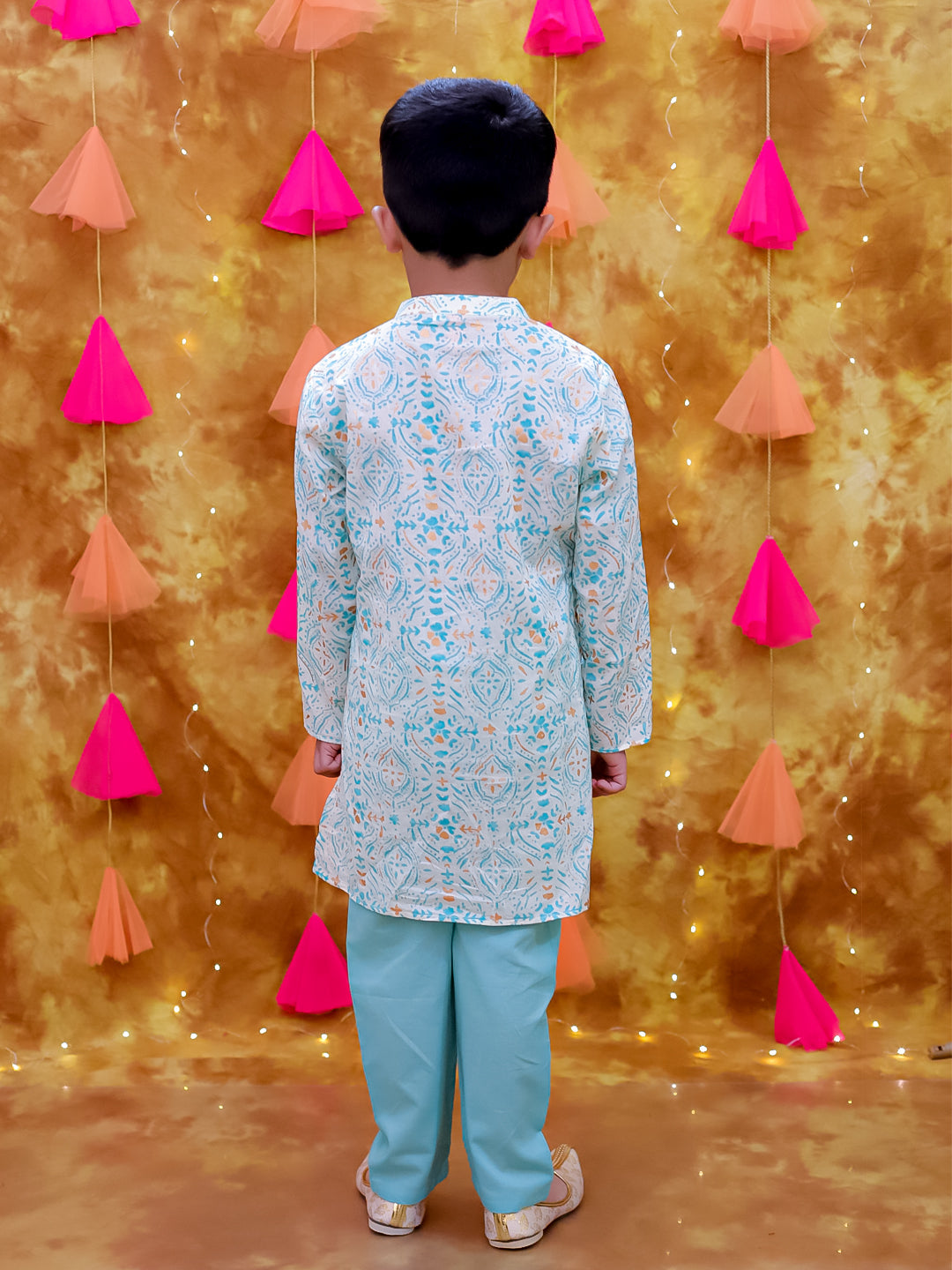 KID1 Anmol Kurta Pyjama Green