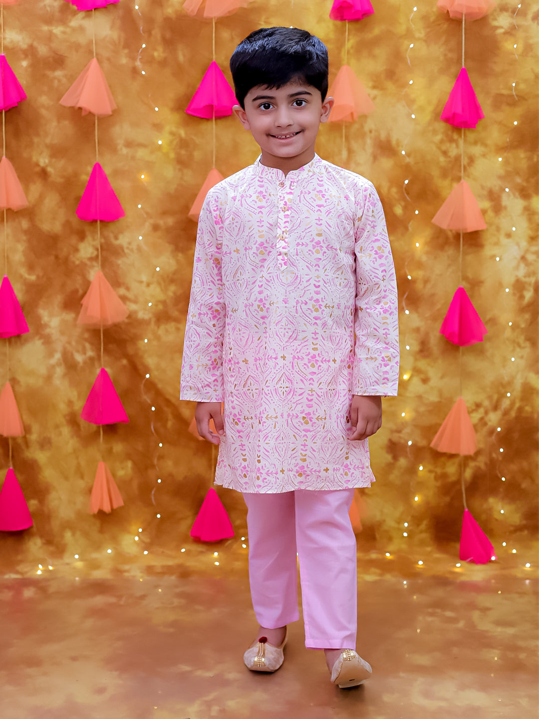 KID1 Anmol Kurta Pyjama Pink