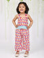 KID1 Pina Colada Halter Neck Top With Pant Pink