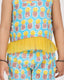 KID1 Pina Colada Halter Neck Top With Pant Skyblue