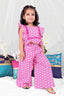 KID1 Elephant Print Palazzo Set Pink