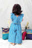 KID1 Elephant Print Palazzo Set Skyblue