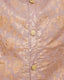 KID1 Chanderi Jacquard Sherwani Dhoti Set Beige