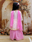 KID1 Anmol Kurti Sharara Set Pink