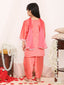 KID1 Simran Kurti Salwar Set Peach