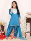 KID1 Simran Kurti Salwar Set Blue
