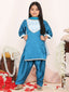 KID1 Simran Kurti Salwar Set Blue