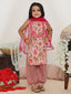 KID1 Gulabo Kurti with Afghani Pants Pink
