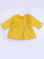 KID1 Bela Peplum Top With Pant Yellow