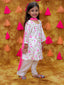 KID1 Chandini Punjabi Suit White