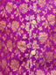 KID1 Chanderi Jacquard Sherwani Purple