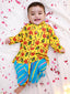 KID1 Nat Khatt Kanha Kurta Dhoti Yellow