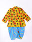 KID1 Nat Khatt Kanha Kurta Dhoti Yellow