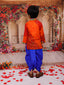 KID1 Colourama Navratri Kurta Dhoti Set Orange