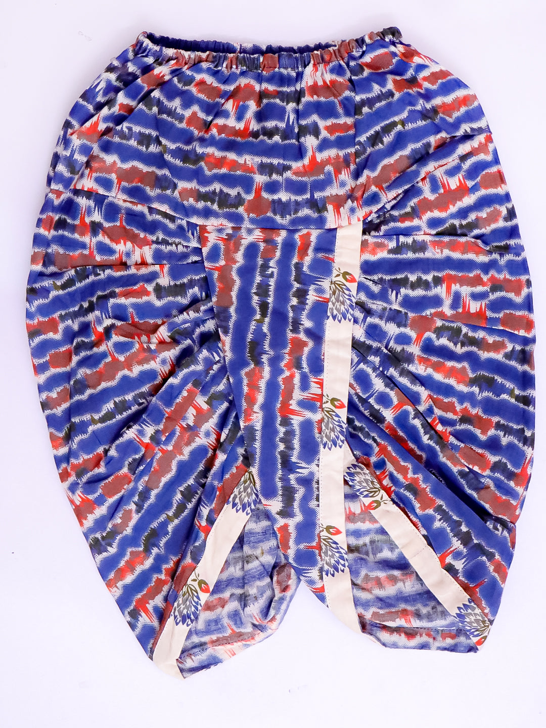 Kid One Pure Cotton Blossom Kurta Pyjama Set For Boys Blue