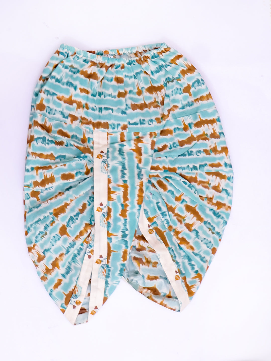 Kid One Pure Cotton Blossom Kurta Pyjama Set For Boys Green