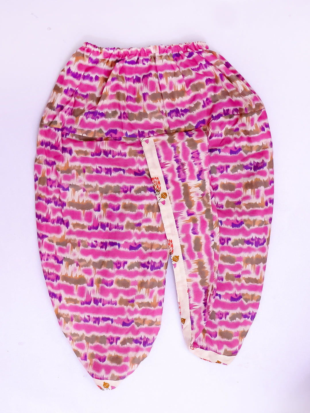 Kid One Pure Cotton Blossom Kurta Pyjama Set For Boys Pink