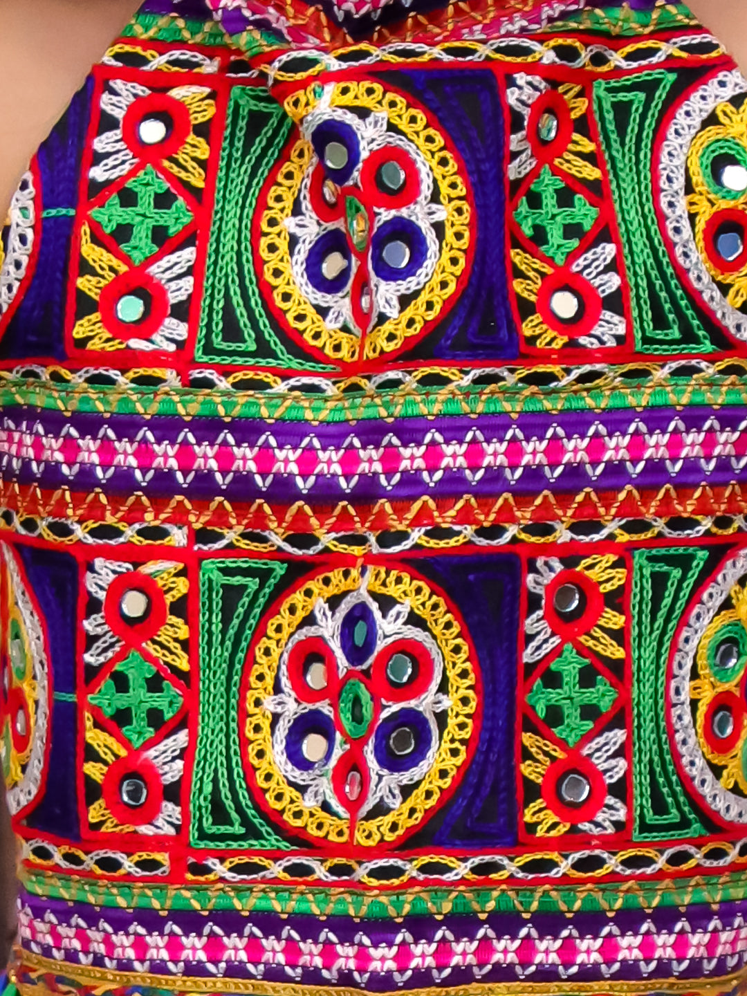 KID1 Dandia Nights Dhoti Set With Cap Green