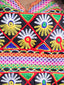 Kid One Navratri Printed Cotton Top Dhoti With Cap Set For Girls Blue