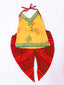 KID1 Mor Pankhh Halter Neck Kurti Dhoti Yellow