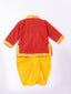 KID1 Traditional Krishnaa Set Red