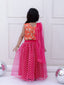 KID1 Miss Glam Lehenga Set Orange