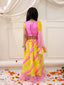 KID1 Unicorn Lehenga Choli with Dupatta Pink