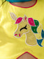 KID1 Unicorn Lehenga Choli with Dupatta Yellow