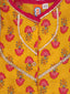 Kid One Princess Lehenga Choli With Dupatta Musturd