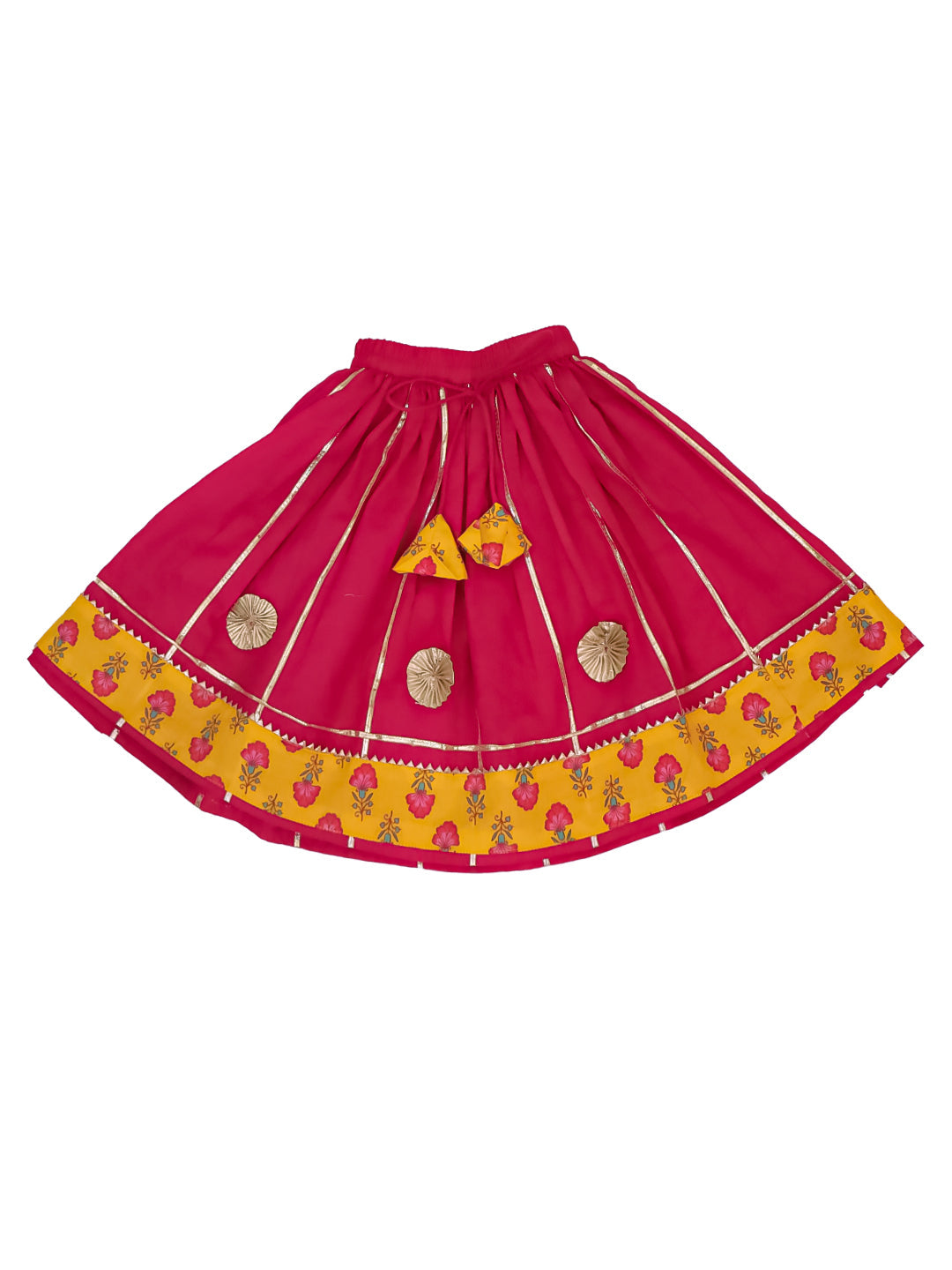 Kid One Princess Lehenga Choli With Dupatta Musturd