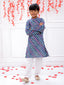 KID1 Lehar Kurta Pyjama Blue