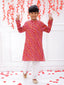 KID1 Lehar Kurta Pyjama Red